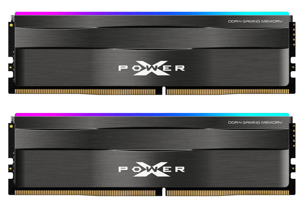 SILICON POWER μνήμη DDR4 UDIMM XPOWER Zenith, 2x 8GB, RGB, 3200MHz, CL16 -κωδικός SP016GXLZU320BDD