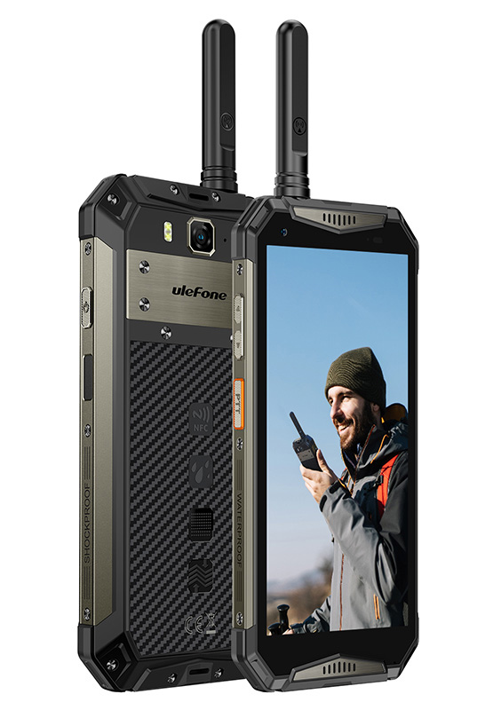 ULEFONE smartphone Armor 20WT, 5.65", 12/256GB, 10850mAh, μαύρο -κωδικός ARMOR-20WT