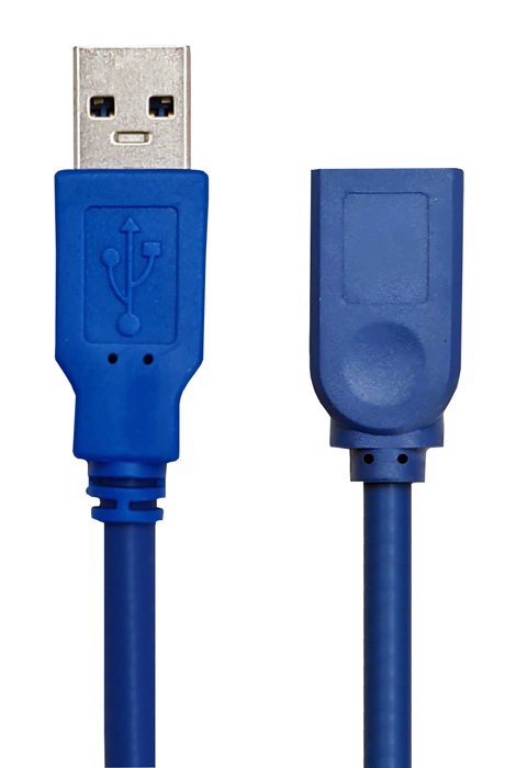 POWERTECH καλώδιο προέκτασης USB CAB-U154, 5Gbps, 5m, μπλε -κωδικός CAB-U154