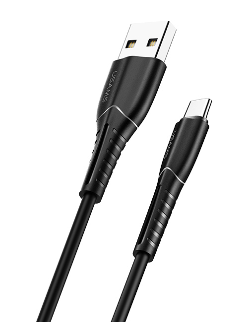 USAMS καλώδιο USB-C σε USB US-SJ366, 10W, 1m, μαύρο -κωδικός SJ366USB01