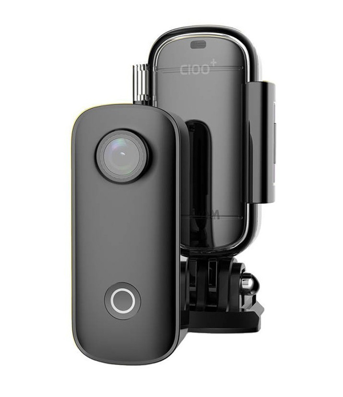 SJCAM mini action camera C100+, 4K, 15MP, Wi-Fi, αδιάβροχη, μαύρη -κωδικός SJ-C100-4K