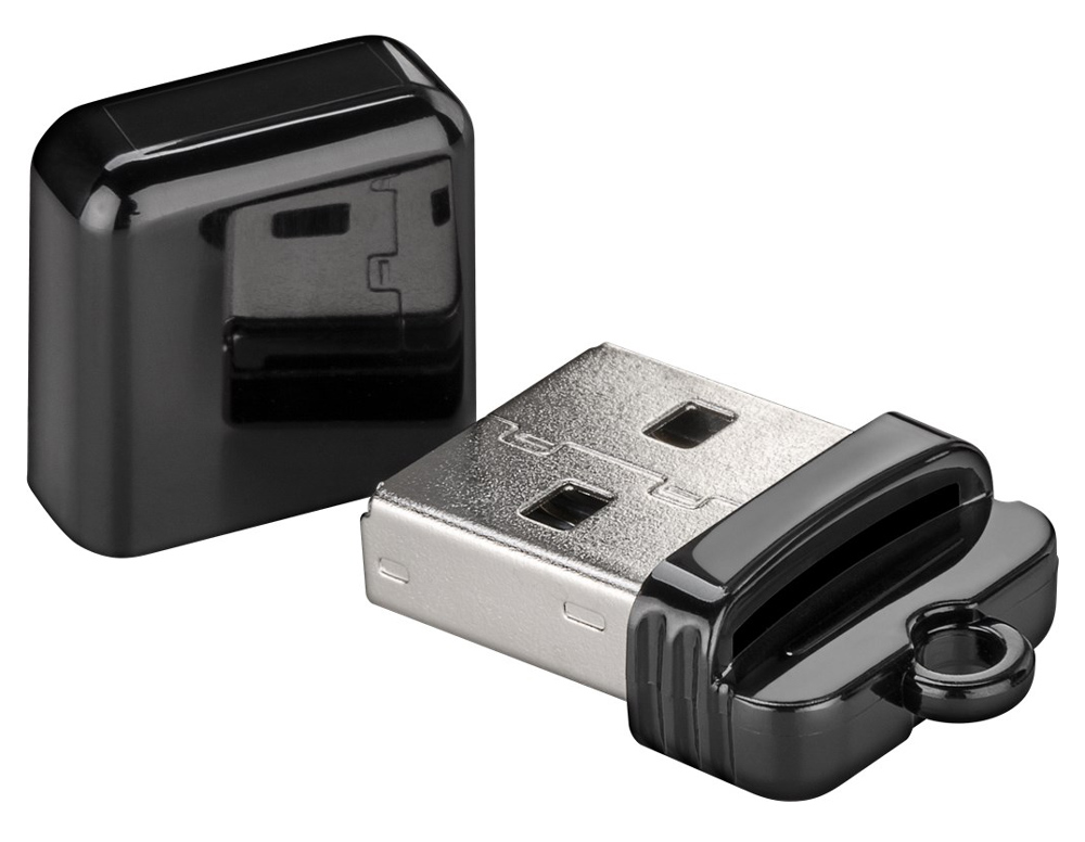 GOOBAY card reader 38656 για micro SD κάρτα μνήμης, 480 Mbps, μαύρο -κωδικός 38656