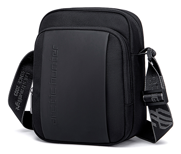 ARCTIC HUNTER τσάντα ώμου K00542, με θήκη tablet 9.7", 4L, μαύρη -κωδικός K00542-BK