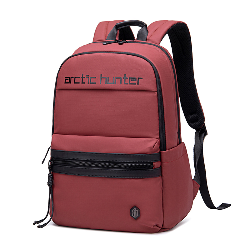ARCTIC HUNTER τσάντα πλάτης B00536 με θήκη laptop 15.6", 21L, κόκκινη -κωδικός B00536-RD