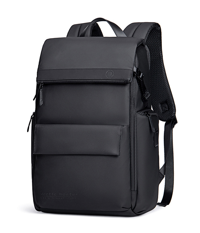 ARCTIC HUNTER τσάντα πλάτης B00562 με θήκη laptop 15.6", 20L, USB, μαύρη -κωδικός B00562-BK