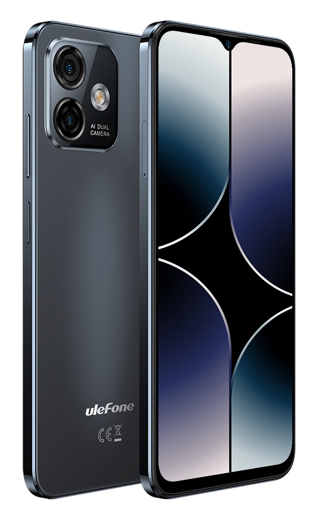 ULEFONE Smartphone Note 16 Pro, 6.52", 8/256GB, Octa-core, 50MP, μαύρο -κωδικός NOTE16PRO-8256