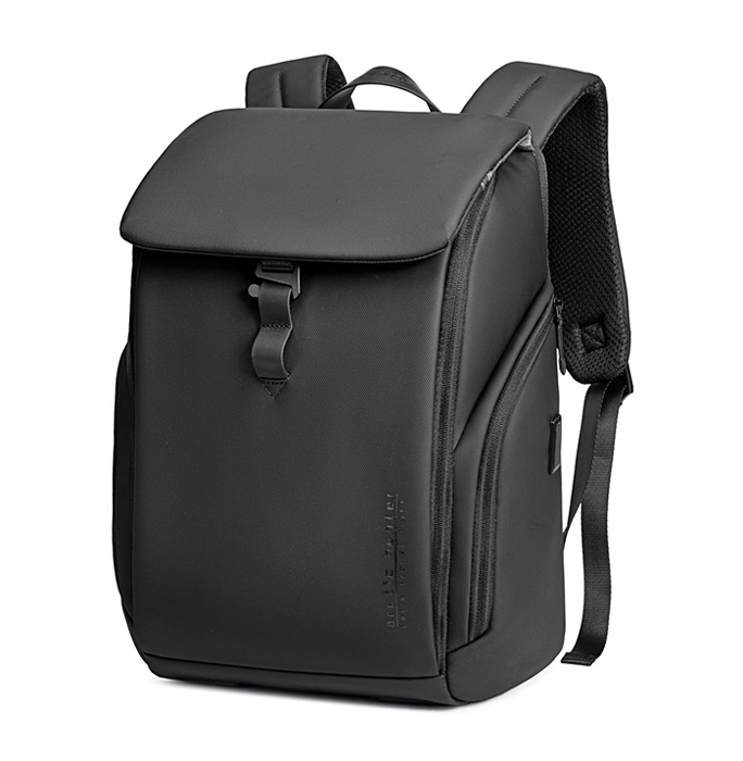ARCTIC HUNTER τσάντα πλάτης B00558 με θήκη laptop 15.6", 24L, USB, μαύρη -κωδικός B00558-BK