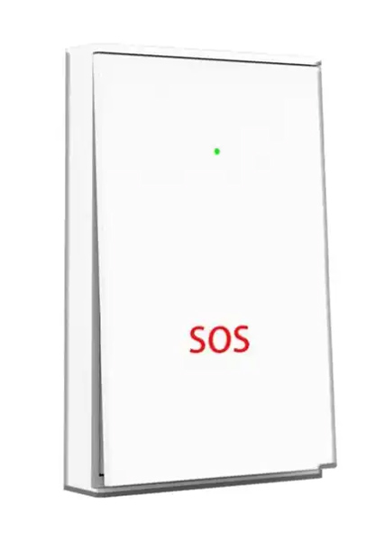 Κουμπί πανικού B100-SOS για συναγερμούς, επιτοίχιο, 433MHz -κωδικός B100-SOS