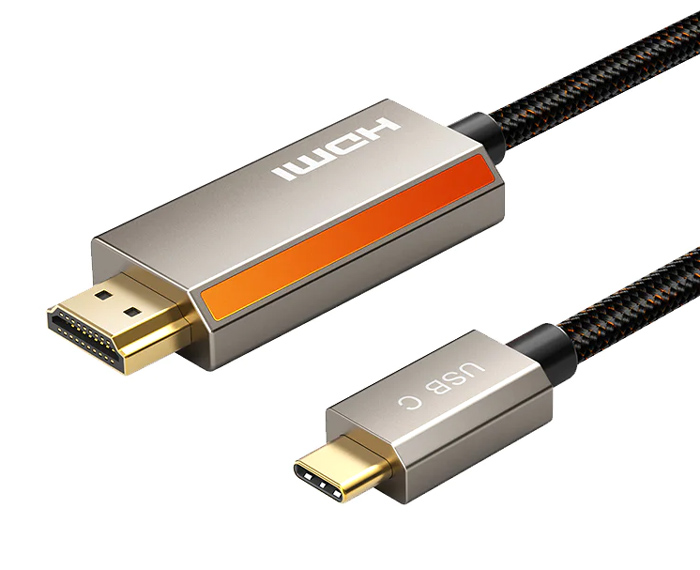 CABLETIME καλώδιο USB-C σε HDMI CT-CMHD8K, 8K/60Hz, 3m, μαύρο -κωδικός CT-CMHD8K-ZG3
