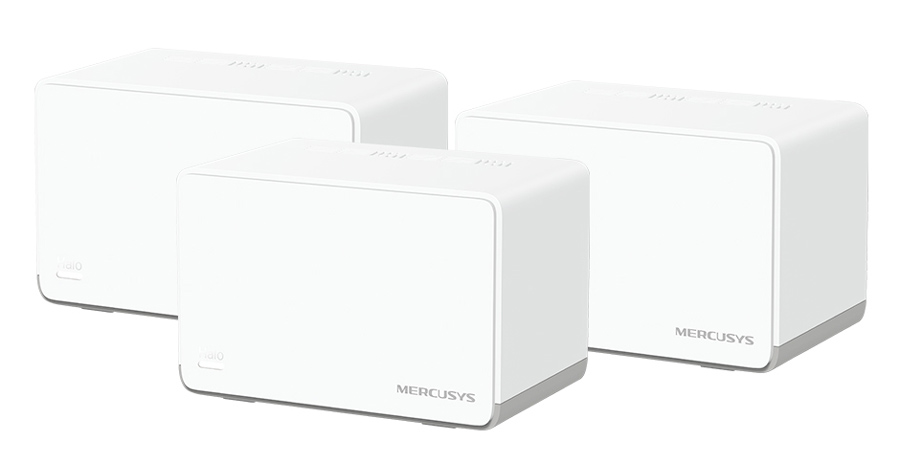MERCUSYS Mesh Wi-Fi 6 System Halo H70X, 1.8Gbps Dual Band, 3τμχ, V. 1.20 -κωδικός HALO-H70X-3PACK