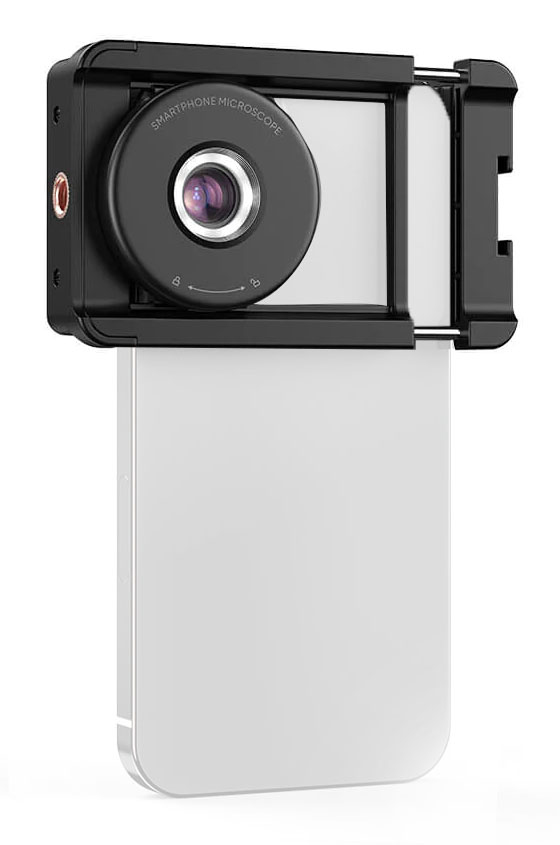 APEXEL φακός μικροσκόπιο APL-MS009 για smartphone κάμερα, 100x zoom, LED -κωδικός APL-MS009