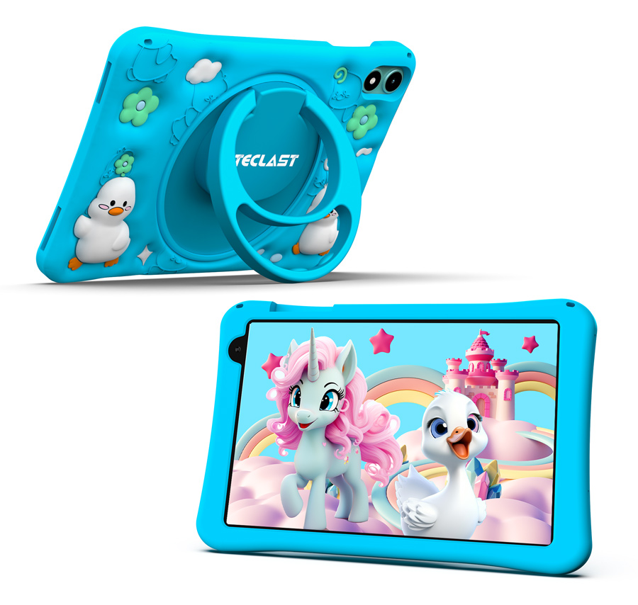 TECLAST tablet P85T Kids, 8" HD, 4/64GB, Android 13, 5000mAh, μπλε -κωδικός P85T-KIDS