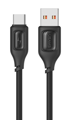 USAMS καλώδιο USB-C σε USB US-SJ619, 15W, 1m, μαύρο -κωδικός SJ619USB01