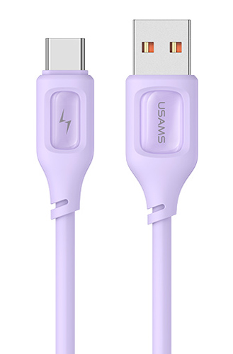USAMS καλώδιο USB-C σε USB US-SJ619, 15W, 1m, μωβ -κωδικός SJ619USB04