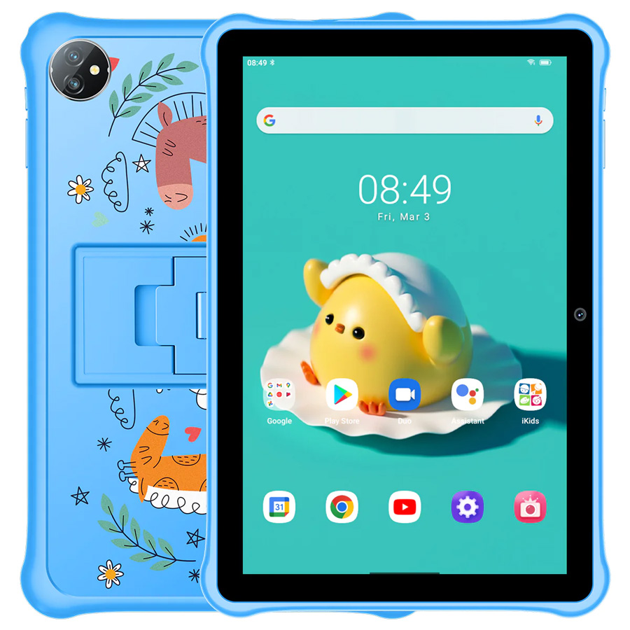 BLACKVIEW tablet Tab A7 Kids, 10.1", 3/64GB, Android 12, 6580mAh, μπλε -κωδικός TABA7KIDS-BL
