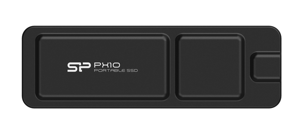 SILICON POWER εξωτερικός SSD PX10, 1TB, USB 3.2, 1050-1050MB/s, μαύρος -κωδικός SP010TBPSDPX10CK