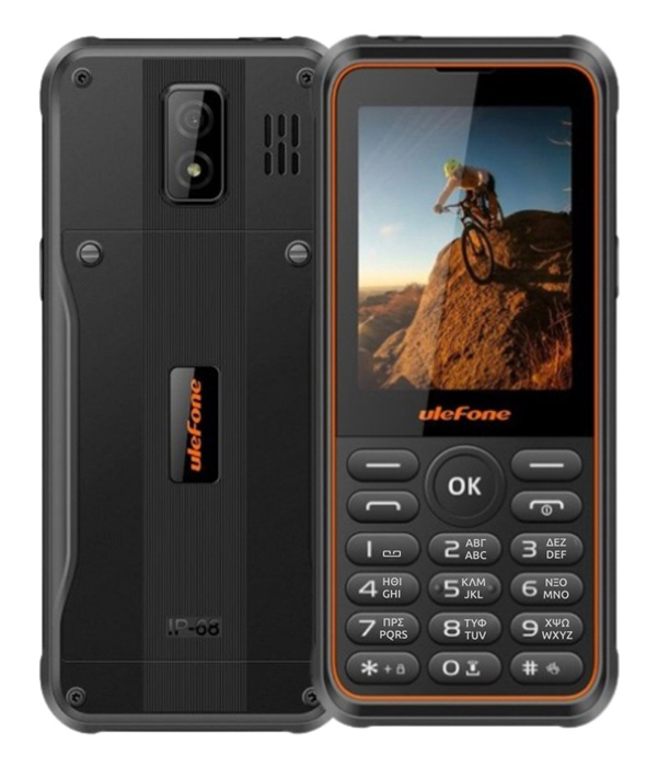 ULEFONE κινητό τηλέφωνο Armor Mini 3, IP68, 2.8", dual SIM, μαύρο -κωδικός ARMORMINI3-BK