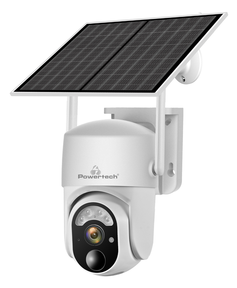POWERTECH smart ηλιακή κάμερα PT-1176, 4MP, 4G, SD, PTZ, IP65 -κωδικός PT-1176