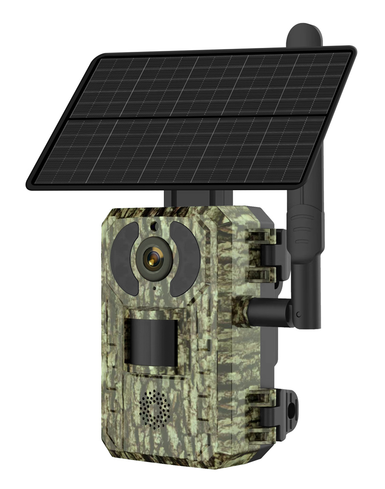 POWERTECH smart ηλιακή κάμερα κυνηγού PT-1178, 4MP, 4G, PIR, SD, IP66 -κωδικός PT-1178