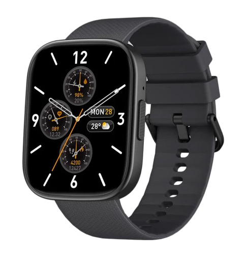 ZEBLAZE smartwatch GTS 3 Plus, heart rate, 2.15" AMOLED, IP68, μαύρο -κωδικός GTS3PLUS-BK