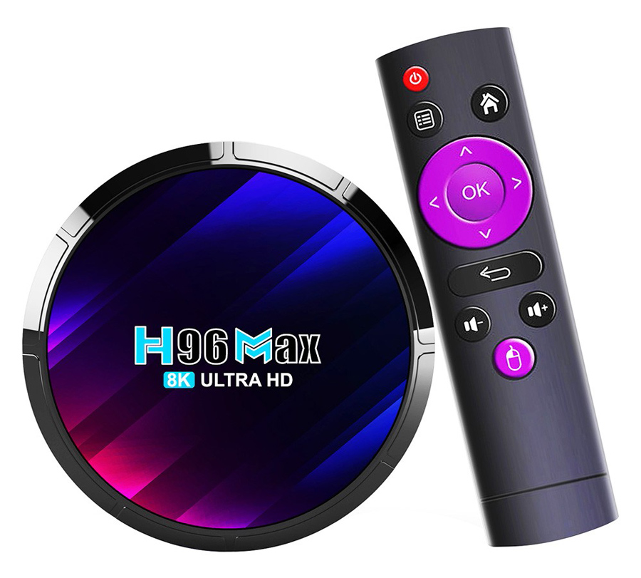 H96 TV Box Max RK3528, 8K, 4/32GB, Wi-Fi, Bluetooth, Android 13 -κωδικός H96MAX-RK3528432