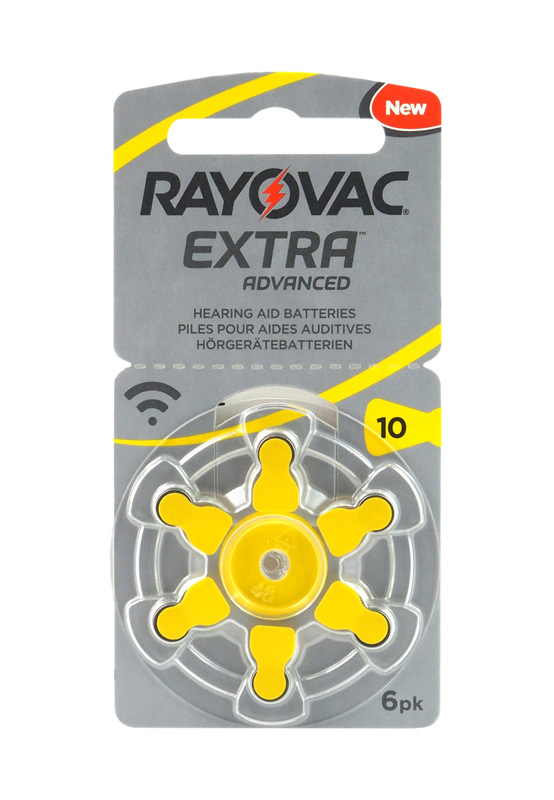 RAYOVAC μπαταρίες ακουστικών βαρηκοΐας 10MF, mercury free, 1.45V, 6τμχ -κωδικός 10MF