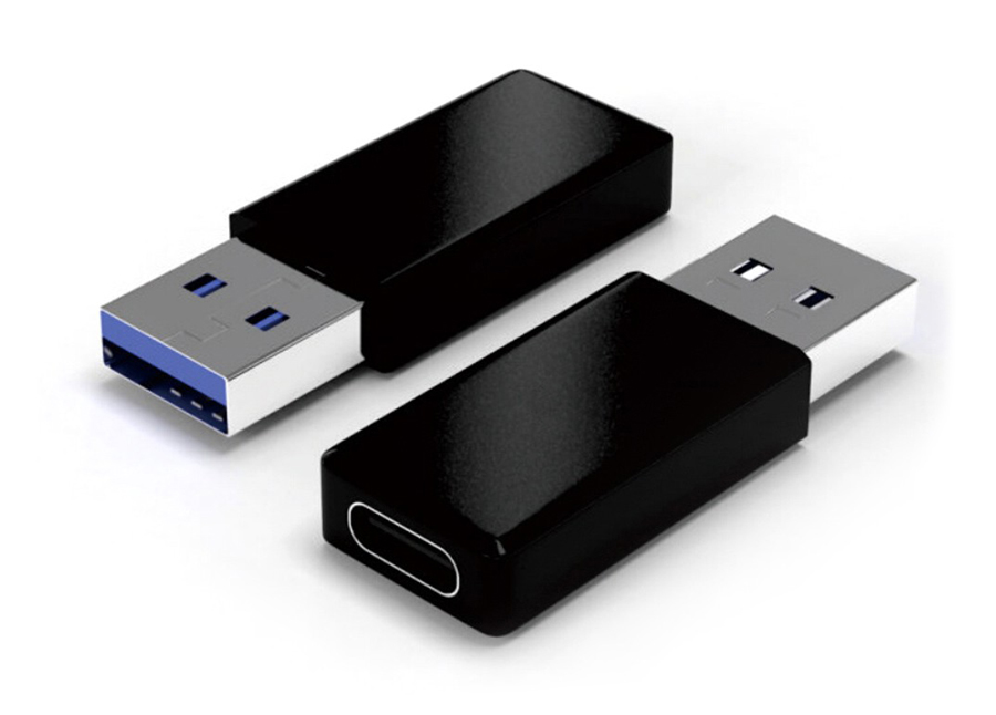 POWERTECH αντάπτορας USB 3.0 σε USB-C CAB-UC023, 5Gbps, μαύρος -κωδικός CAB-UC023