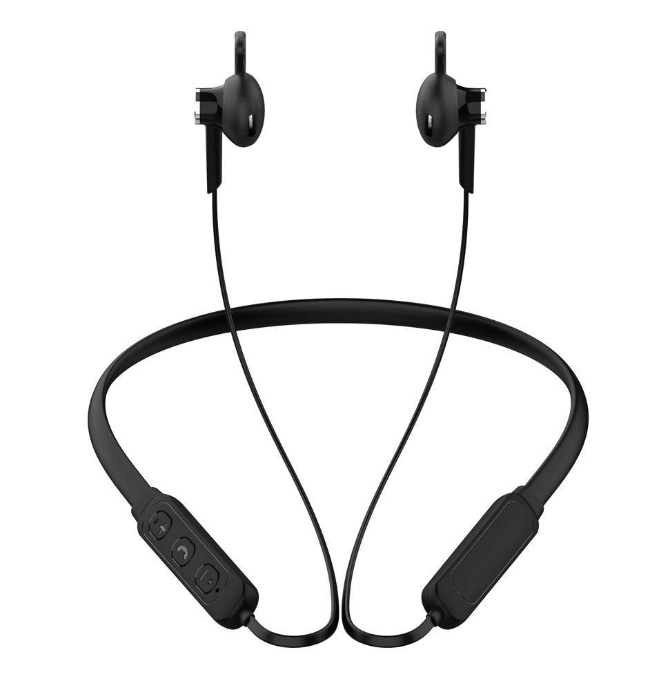 CELEBRAT Bluetooth earphones A16, με μαγνήτη, μικρόφωνο HD, μαύρα