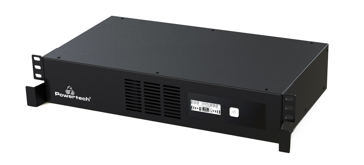POWERTECH UPS Line Interactive PT-2000LI, 2000VA/1200W, 8x IEC 320 C13 -κωδικός PT-2000LI