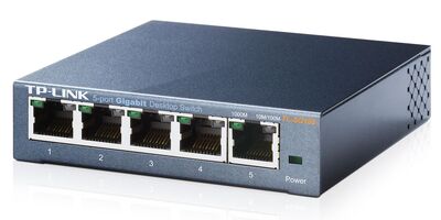 TP-LINK Gigabit Switch TL-SG105, 5 θύρες, Ver. 6.0