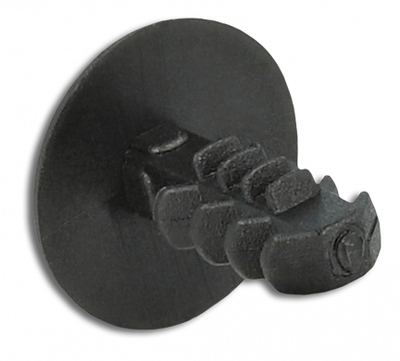 DELOCK Πλαστική τάπα 60188 για κάλυψη οπών, 8.7x9.6mm, μαύρη, 10τμχ