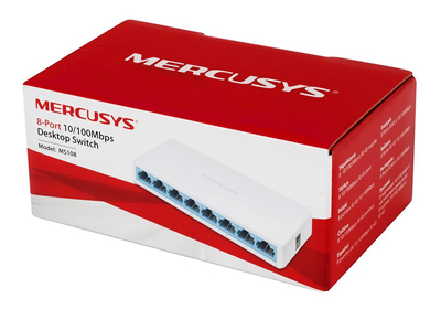 MERCUSYS Desktop Switch MS108, 8x 10/100 Mbps, Ver. 2