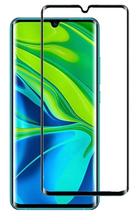POWERTECH Tempered Glass 3D, Full Glue, Xiaomi Mi Note 10/10 Pro, μαύρο