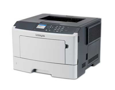 LEXMARK used Printer MS415dn, laser, monochrome, no toner