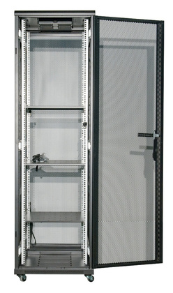 POWERTECH καμπίνα rack 19" NETW-0003, 800 x 800 x 2055mm, 42U