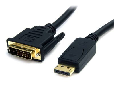 POWERTECH καλώδιο DisplayPort σε DVI CAB-DVI006, 2560x1600DPI, 1m, μαύρο