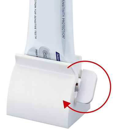 Βάση με κλειδί εξαγωγής οδοντόκρεμας CLN-0010, λευκή