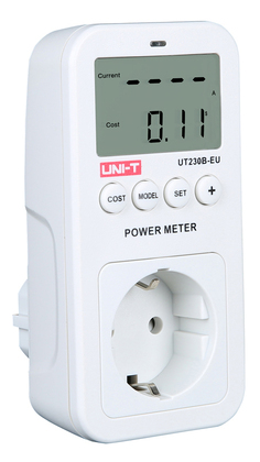 UNI-T μετρητής κατανάλωσης ρεύματος UT230B-EU με οθόνη, 16Α