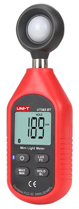 UNI-T μετρητής φωτεινότητας LUX UT383BT, Bluetooth