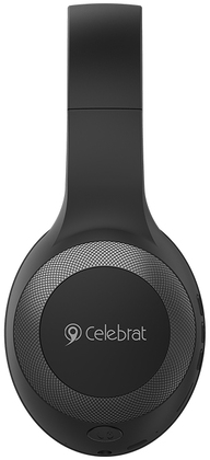 CELEBRAT headphones με μικρόφωνο A23-ΒΚ, bluetooth, 40mm, μαύρο