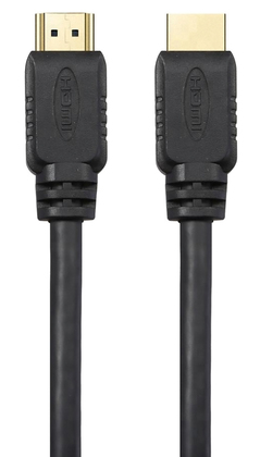 POWERTECH καλώδιο HDMI CAB-H127 με Ethernet, 4K/30Ηz, CCA, 1.5m, μαύρο