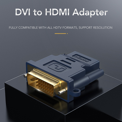 CABLETIME αντάπτορας HDMI σε DVI HA05R, 1080p, μπλε