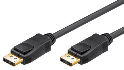 GOOBAY καλώδιο DisplayPort 1.2 49959, 4K/60Hz, 10.8Gbit/s, 2m, μαύρο