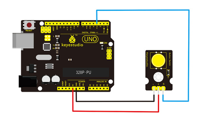 KEYESTUDIO digital push button KS0029, συμβατό με Arduino