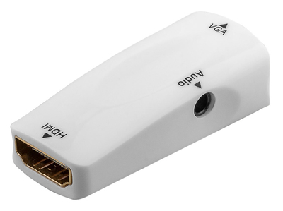GOOBAY αντάπτορας HDMI σε VGA 44794 με 3.5mm, 1080p/60Hz, λευκός