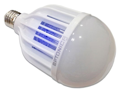 OPTONICA LED λάμπα με εντομοπαγίδα 1816, 8W+2W, 4500K, E27, 800lm