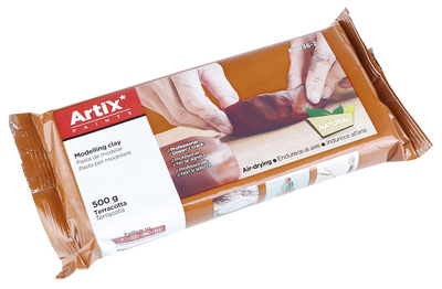 ARTIX PAINTS φυσικός πηλός PY036-2, χωρίς γλουτένη, 500γρ, καφέ