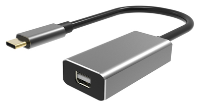 POWERTECH αντάπτορας USB-C σε Mini DisplayPort PTH-058, 4K/60Hz, γκρι