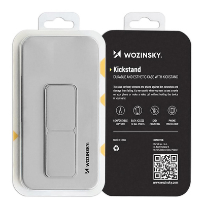 WOZINSKY θήκη Kickstand 69536 για Samsung A42 5G, μαύρη