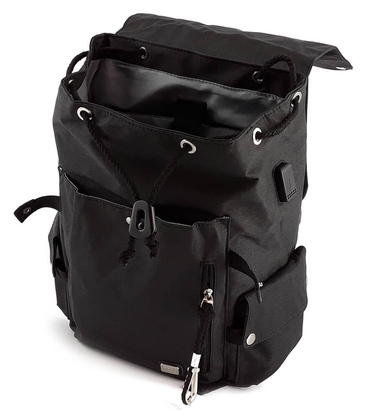 MARK RYDEN τσάντα πλάτης MR5923, με θήκη laptop 15.6", 16L, μαύρη